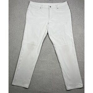 Lululemon Pants Mens 38 Gray ABC 5-Pocket Warpstreme Stretch Casual Tech Fabric